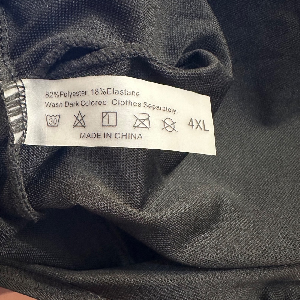 Plus Size Halter V-Neck Backless Tankini - Picture 6 of 6